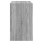 vidaXL Zapatero de madera de ingeniería gris Sonoma 80x42x69 cm vidaXL Zapatero de madera de ingeniería gris Sonoma 80x42x69 cm