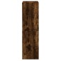 vidaXL Zapatero de madera de ingeniería roble ahumado 60x34x116 cm vidaXL Zapatero de madera de ingeniería roble ahumado 60x34x116 cm