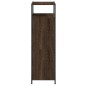 vidaXL Zapatero de madera de ingeniería marrón roble 60x34x112 cm vidaXL Zapatero de madera de ingeniería marrón roble 60x34x112 cm