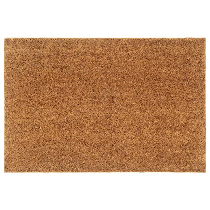 vidaXL Felpudo de fibra de coco natural 60x90 cm vidaXL Felpudo de fibra de coco natural 60x90 cm