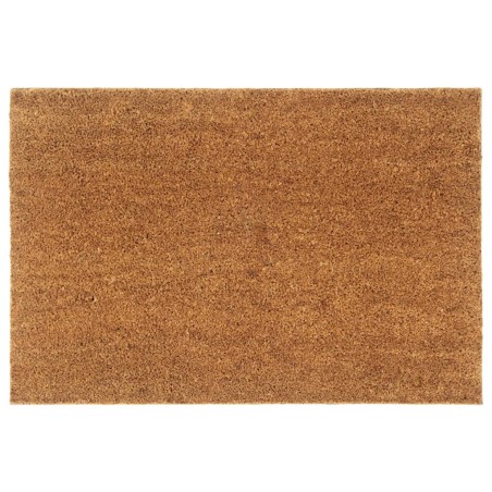 vidaXL Felpudo de fibra de coco natural 60x90 cm