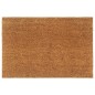 vidaXL Felpudo de fibra de coco natural 60x90 cm vidaXL Felpudo de fibra de coco natural 60x90 cm