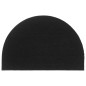 vidaXL Felpudo semicircular de fibra de coco negro 60x90 cm vidaXL Felpudo semicircular de fibra de coco negro 60x90 cm