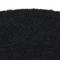 vidaXL Felpudo semicircular de fibra de coco negro 60x90 cm vidaXL Felpudo semicircular de fibra de coco negro 60x90 cm