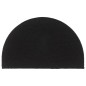 vidaXL Felpudo semicircular de fibra de coco negro 50x80 cm vidaXL Felpudo semicircular de fibra de coco negro 50x80 cm