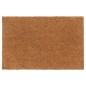 vidaXL Felpudo de fibra de coco natural 65x100 cm vidaXL Felpudo de fibra de coco natural 65x100 cm
