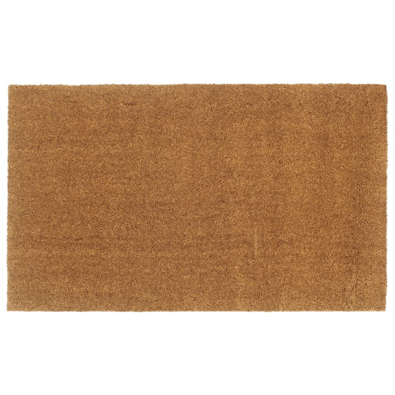 vidaXL Felpudo de fibra de coco natural 90x150 cm vidaXL Felpudo de fibra de coco natural 90x150 cm