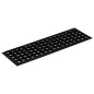 vidaXL Alfombrillas de escalera de goma 10 uds goma 25x75 cm vidaXL Alfombrillas de escalera de goma 10 uds goma 25x75 cm