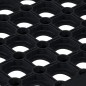 vidaXL Alfombrillas de escalera de goma 10 uds goma 25x75 cm vidaXL Alfombrillas de escalera de goma 10 uds goma 25x75 cm
