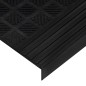 vidaXL Alfombrillas de escalera de goma 5 uds 25x75 cm vidaXL Alfombrillas de escalera de goma 5 uds 25x75 cm