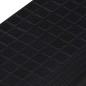 vidaXL Alfombrillas de escalera de goma 5 uds 25x75 cm vidaXL Alfombrillas de escalera de goma 5 uds 25x75 cm