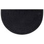 vidaXL Felpudo semicircular de goma y fibra de coco 45x75 cm vidaXL Felpudo semicircular de goma y fibra de coco 45x75 cm