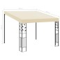 vidaXL Cenador con montaje en la pared crema 3x3x2,5 m