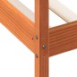 vidaXL Sofá cama de madera maciza de pino marrón cera 80x200 cm vidaXL Sofá cama de madera maciza de pino marrón cera 80x200 cm