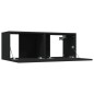 vidaXL Muebles para TV 2 uds madera contrachapada negro 80x30x30 cm vidaXL Muebles para TV 2 uds madera contrachapada negro 80x30x30 cm