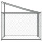 vidaXL Jaula de perros techo y puerta acero galvanizado gris 2x2x2 m vidaXL Jaula de perros techo y puerta acero galvanizado gris 2x2x2 m