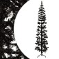 vidaXL Medio árbol de Navidad artificial con soporte negro 180 cm vidaXL Medio árbol de Navidad artificial con soporte negro 180 cm