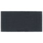vidaXL Felpudo de fibra de coco gris oscuro 100x200 cm vidaXL Felpudo de fibra de coco gris oscuro 100x200 cm