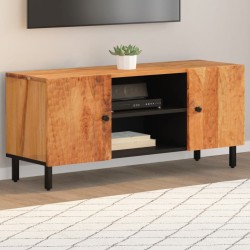 vidaXL Mueble de TV madera maciza de acacia 105x33x46 cm