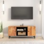 vidaXL Mueble de TV madera maciza de acacia 105x33x46 cm