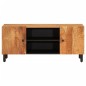 vidaXL Mueble de TV madera maciza de acacia 105x33x46 cm