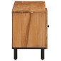 vidaXL Mueble de TV madera maciza de acacia 105x33x46 cm