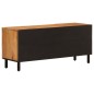 vidaXL Mueble de TV madera maciza de acacia 105x33x46 cm