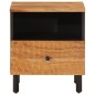vidaXL Mesitas de noche 2 uds madera maciza de acacia 40x33x46 cm vidaXL Mesitas de noche 2 uds madera maciza de acacia 40x33x46 cm