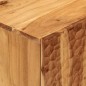 vidaXL Mueble de TV madera maciza de acacia 105x33x46 cm
