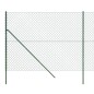 vidaXL Cerca de alambre verde 1,4x10 m