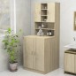 vidaXL Armario lavadora roble Sonoma 70,5x25,5x90 cm vidaXL Armario lavadora roble Sonoma 70,5x25,5x90 cm