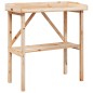 vidaXL Mesa para plantas con estante madera maciza abeto 78x38x82,5 cm vidaXL Mesa para plantas con estante madera maciza abeto 78x38x82,5 cm