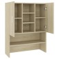 vidaXL Armario lavadora roble Sonoma 70,5x25,5x90 cm vidaXL Armario lavadora roble Sonoma 70,5x25,5x90 cm