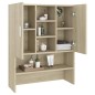 vidaXL Armario lavadora roble Sonoma 70,5x25,5x90 cm vidaXL Armario lavadora roble Sonoma 70,5x25,5x90 cm
