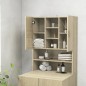 vidaXL Armario lavadora roble Sonoma 70,5x25,5x90 cm vidaXL Armario lavadora roble Sonoma 70,5x25,5x90 cm