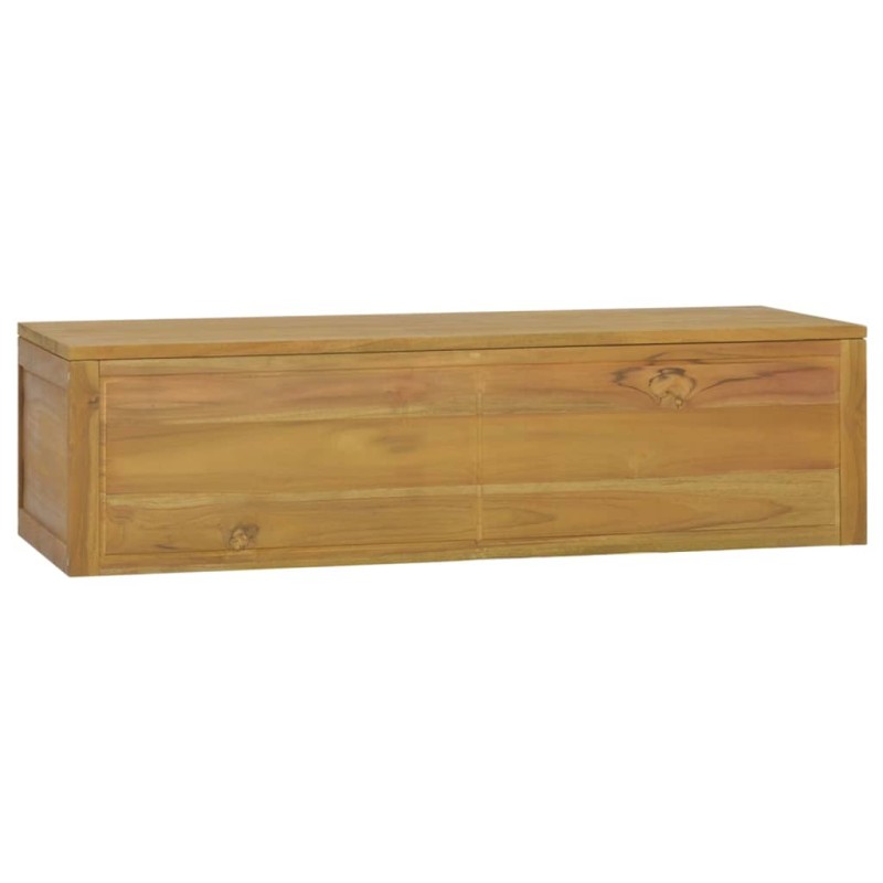 vidaXL Armario de baño de pared madera maciza de teca 110x45x30 cm vidaXL Armario de baño de pared madera maciza de teca 110x45x30 cm