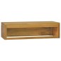 vidaXL Armario de baño de pared madera maciza de teca 110x45x30 cm vidaXL Armario de baño de pared madera maciza de teca 110x45x30 cm