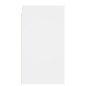vidaXL Mueble de pared con puertas de vidrio blanco 68x37x68,5 cm vidaXL Mueble de pared con puertas de vidrio blanco 68x37x68,5 cm