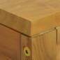 vidaXL Armario de baño de pared madera maciza de teca 110x45x30 cm vidaXL Armario de baño de pared madera maciza de teca 110x45x30 cm