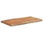 vidaXL Mesa auxiliar madera maciza acacia borde natural 70x40x2,5 cm vidaXL Mesa auxiliar madera maciza acacia borde natural 70x40x2,5 cm