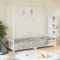 vidaXL Estructura de cama para niños madera de pino blanco 80x200 cm vidaXL Estructura de cama para niños madera de pino blanco 80x200 cm