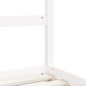vidaXL Estructura de cama para niños madera de pino blanco 80x200 cm vidaXL Estructura de cama para niños madera de pino blanco 80x200 cm
