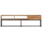 vidaXL Mueble de TV madera maciza de acacia 160x30x45 cm 