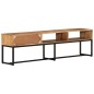 vidaXL Mueble de TV madera maciza de acacia 160x30x45 cm 