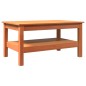 vidaXL Mesa de centro madera maciza de pino marrón cera 80x50x40 cm vidaXL Mesa de centro madera maciza de pino marrón cera 80x50x40 cm