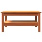 vidaXL Mesa de centro madera maciza de pino marrón cera 80x50x40 cm vidaXL Mesa de centro madera maciza de pino marrón cera 80x50x40 cm