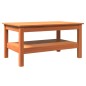 vidaXL Mesa de centro madera maciza de pino marrón cera 80x50x40 cm vidaXL Mesa de centro madera maciza de pino marrón cera 80x50x40 cm