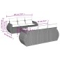 vidaXL Set de comedor de jardín 7 pzas y cojines ratán sintético negro vidaXL Set de comedor de jardín 7 pzas y cojines ratán sintético negro