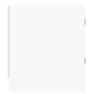 vidaXL Mueble de TV con puertas de vidrio blanco 102x37x42 cm vidaXL Mueble de TV con puertas de vidrio blanco 102x37x42 cm