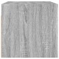 vidaXL Mueble pared puertas de vidrio 2 uds gris Sonoma 68,5x37x35 cm vidaXL Mueble pared puertas de vidrio 2 uds gris Sonoma 68,5x37x35 cm